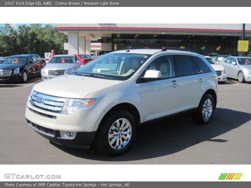Creme Brulee / Medium Light Stone 2007 Ford Edge SEL AWD