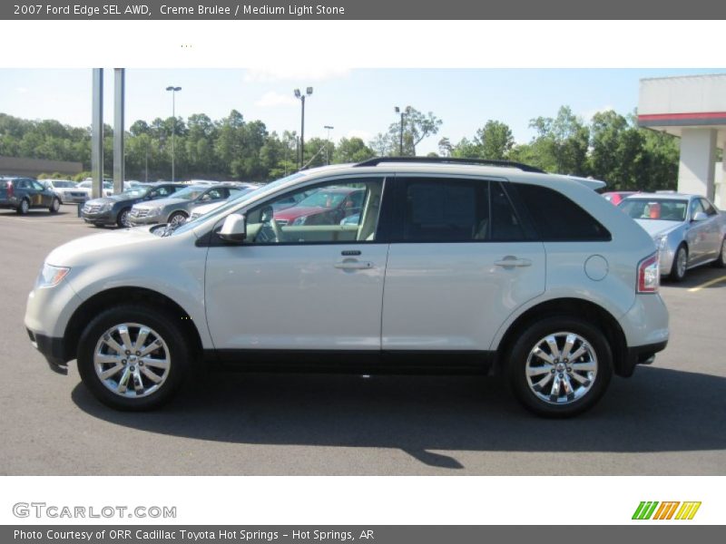 Creme Brulee / Medium Light Stone 2007 Ford Edge SEL AWD