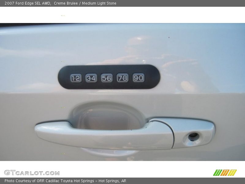 Creme Brulee / Medium Light Stone 2007 Ford Edge SEL AWD