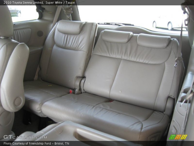  2010 Sienna Limited Taupe Interior