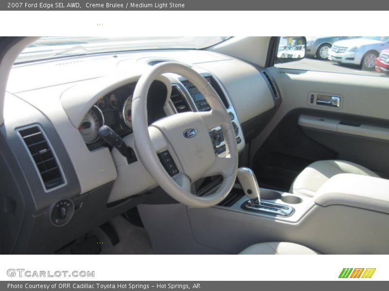Creme Brulee / Medium Light Stone 2007 Ford Edge SEL AWD
