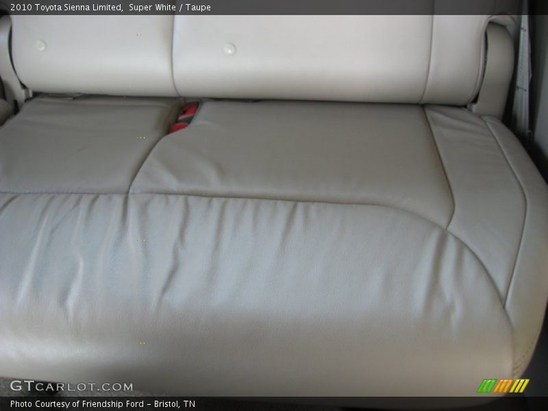 Super White / Taupe 2010 Toyota Sienna Limited