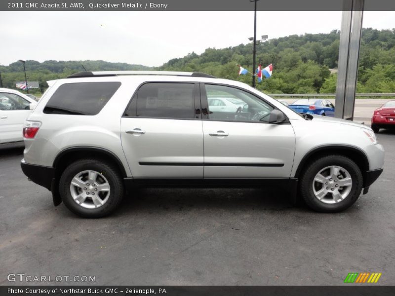  2011 Acadia SL AWD Quicksilver Metallic
