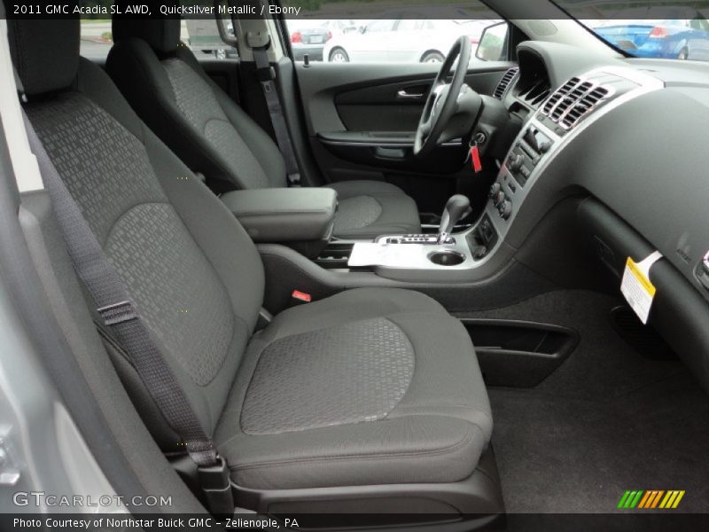  2011 Acadia SL AWD Ebony Interior