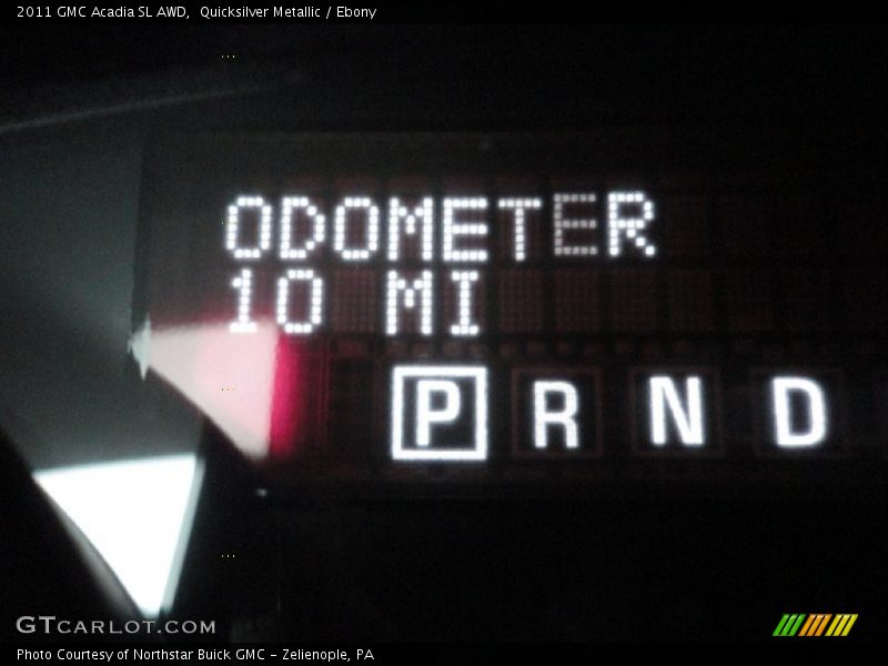 Quicksilver Metallic / Ebony 2011 GMC Acadia SL AWD