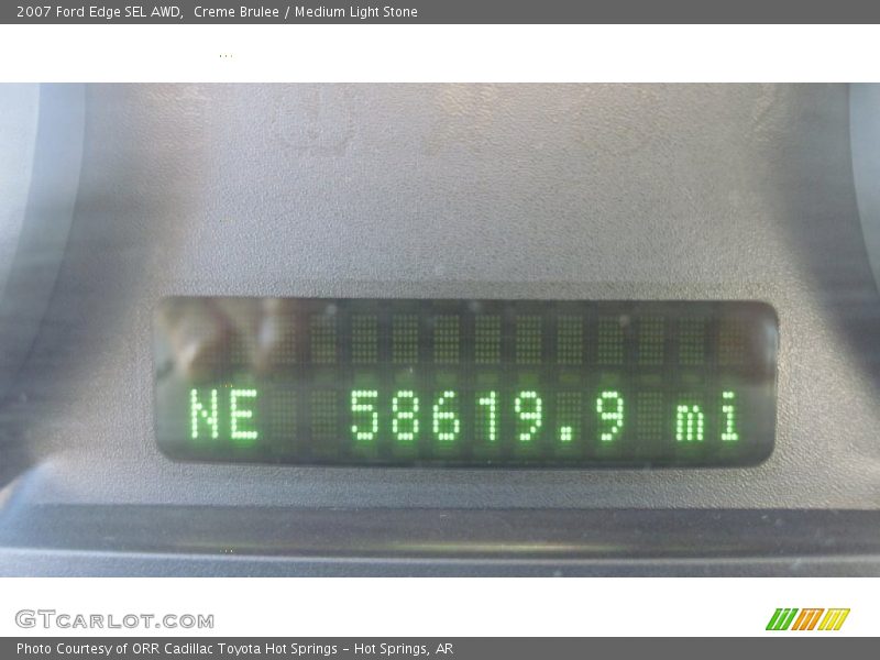 Creme Brulee / Medium Light Stone 2007 Ford Edge SEL AWD