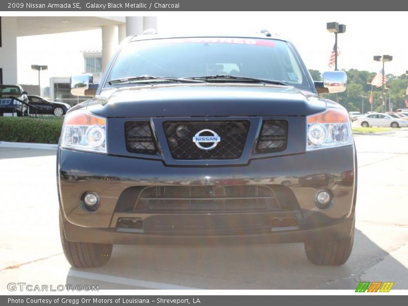 Galaxy Black Metallic / Charcoal 2009 Nissan Armada SE