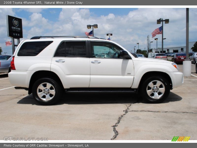 Natural White / Stone Gray 2008 Toyota 4Runner SR5