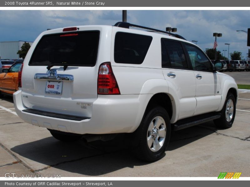 Natural White / Stone Gray 2008 Toyota 4Runner SR5