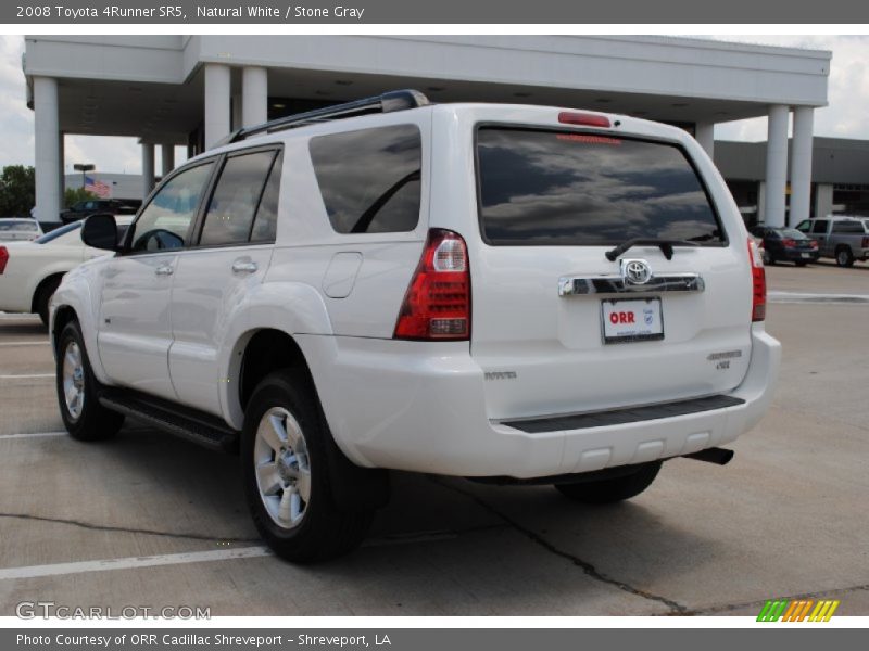 Natural White / Stone Gray 2008 Toyota 4Runner SR5