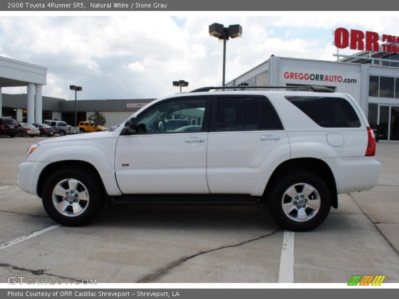 Natural White / Stone Gray 2008 Toyota 4Runner SR5