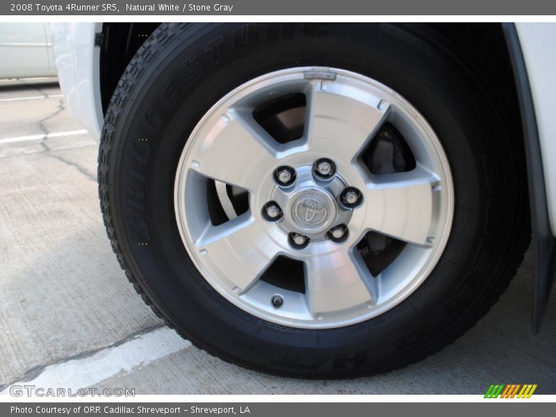 Natural White / Stone Gray 2008 Toyota 4Runner SR5