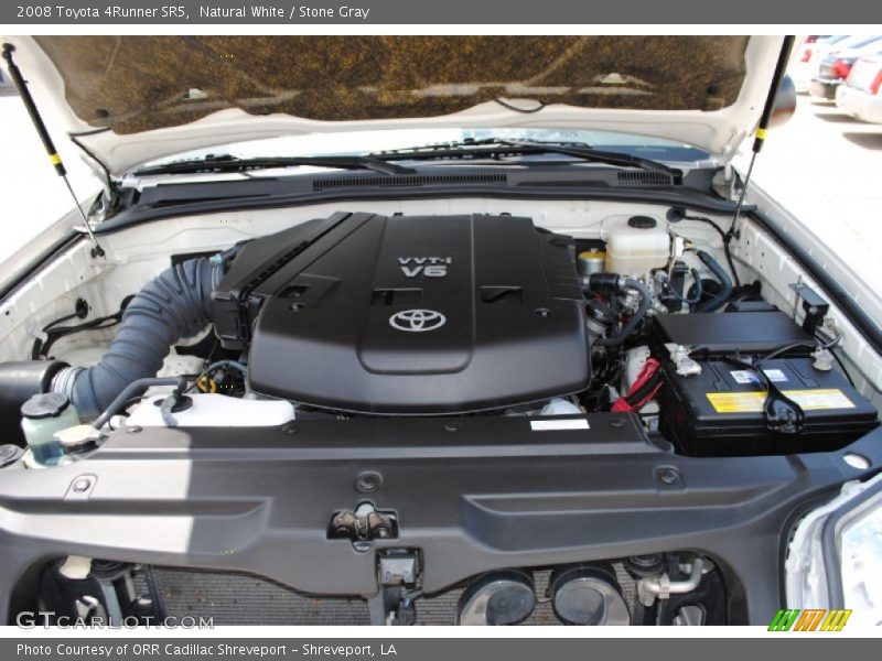 Natural White / Stone Gray 2008 Toyota 4Runner SR5