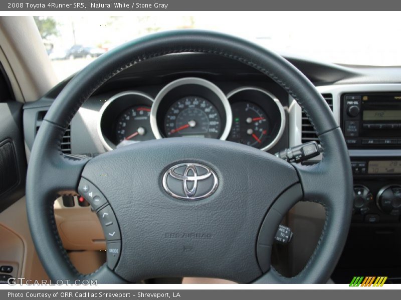 Natural White / Stone Gray 2008 Toyota 4Runner SR5