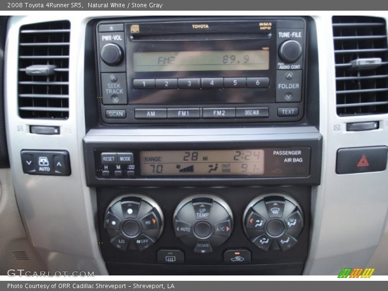Natural White / Stone Gray 2008 Toyota 4Runner SR5