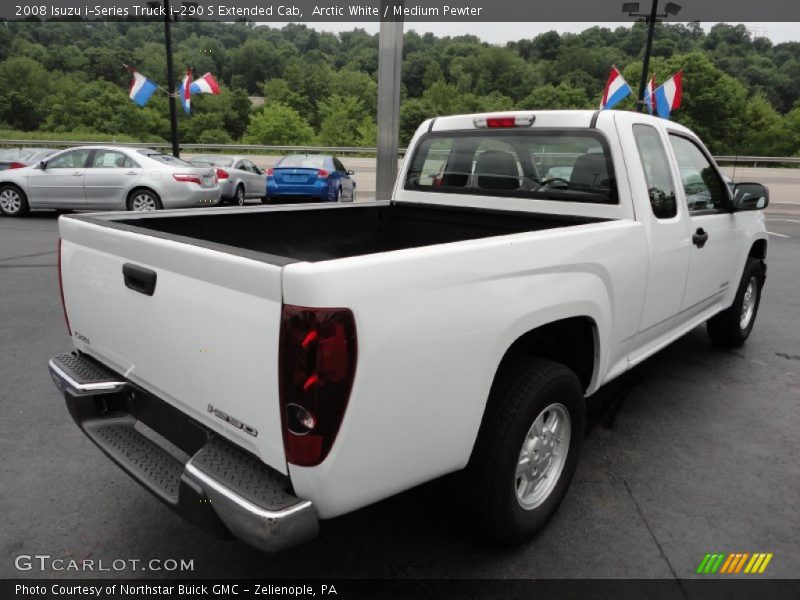 Arctic White / Medium Pewter 2008 Isuzu i-Series Truck i-290 S Extended Cab