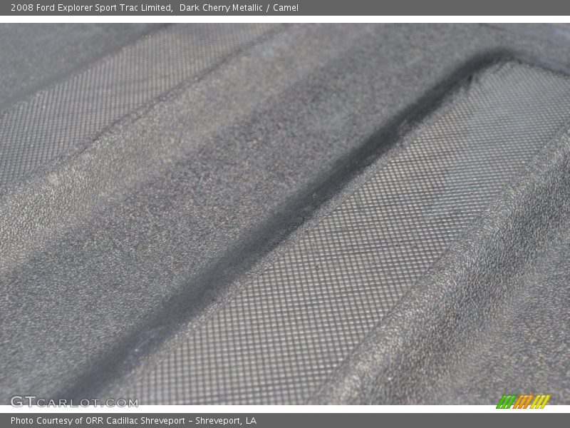 Dark Cherry Metallic / Camel 2008 Ford Explorer Sport Trac Limited