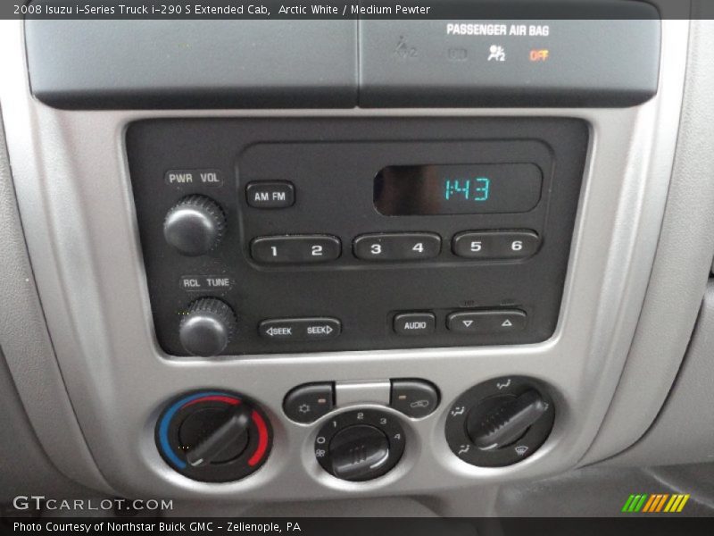Controls of 2008 i-Series Truck i-290 S Extended Cab