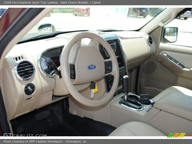 Dashboard of 2008 Explorer Sport Trac Limited