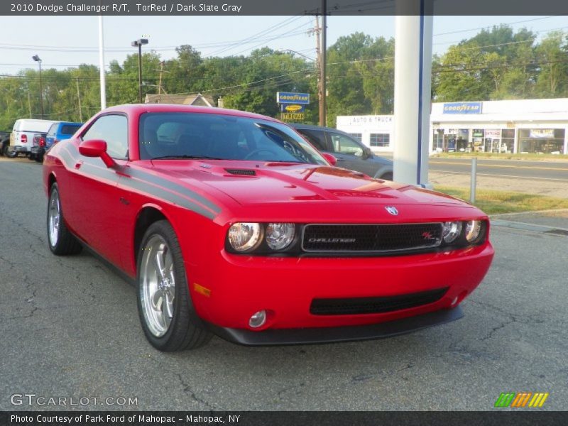 TorRed / Dark Slate Gray 2010 Dodge Challenger R/T