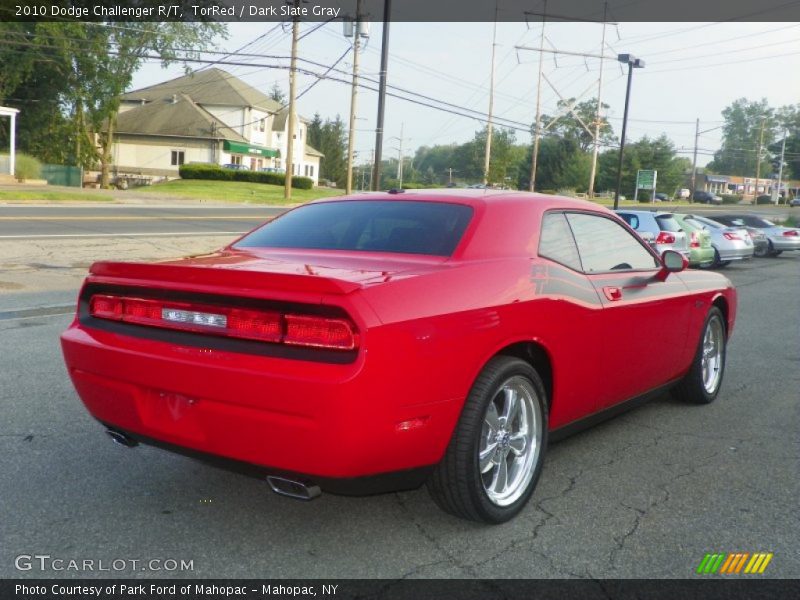 TorRed / Dark Slate Gray 2010 Dodge Challenger R/T