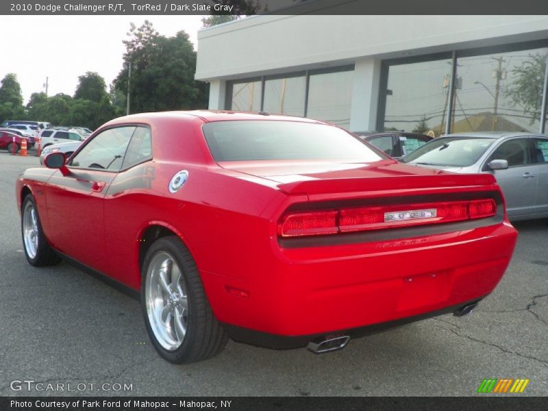 TorRed / Dark Slate Gray 2010 Dodge Challenger R/T