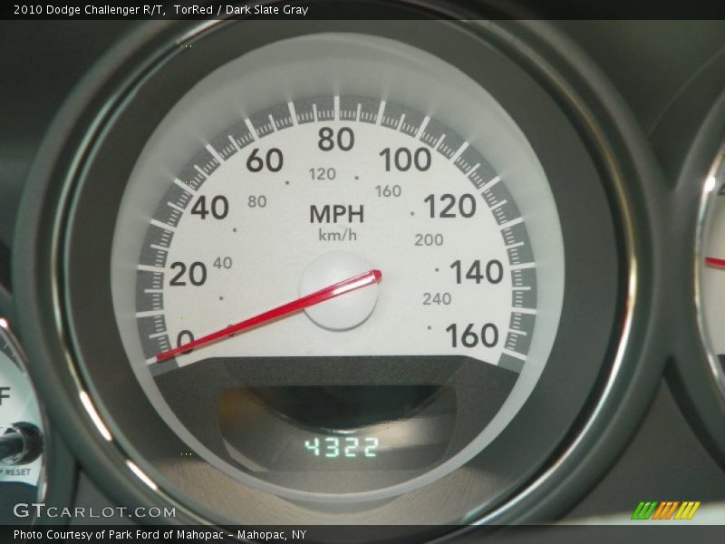 TorRed / Dark Slate Gray 2010 Dodge Challenger R/T