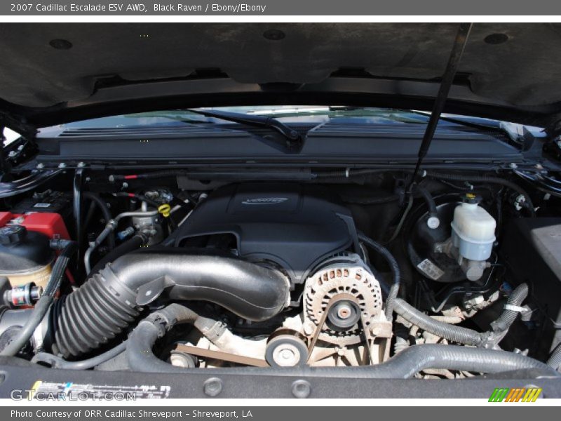 Black Raven / Ebony/Ebony 2007 Cadillac Escalade ESV AWD