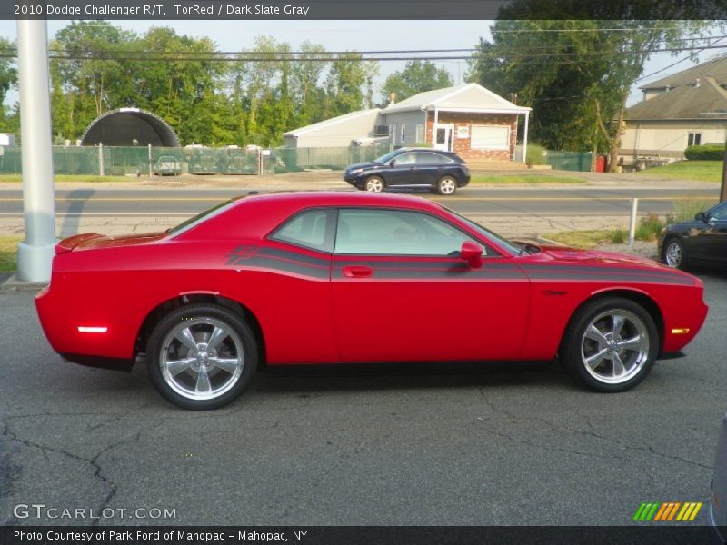 TorRed / Dark Slate Gray 2010 Dodge Challenger R/T