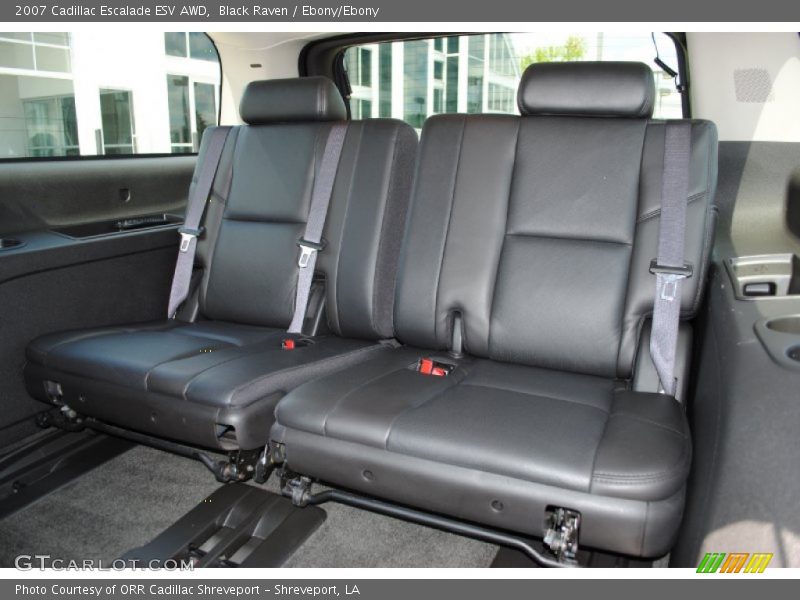 Black Raven / Ebony/Ebony 2007 Cadillac Escalade ESV AWD