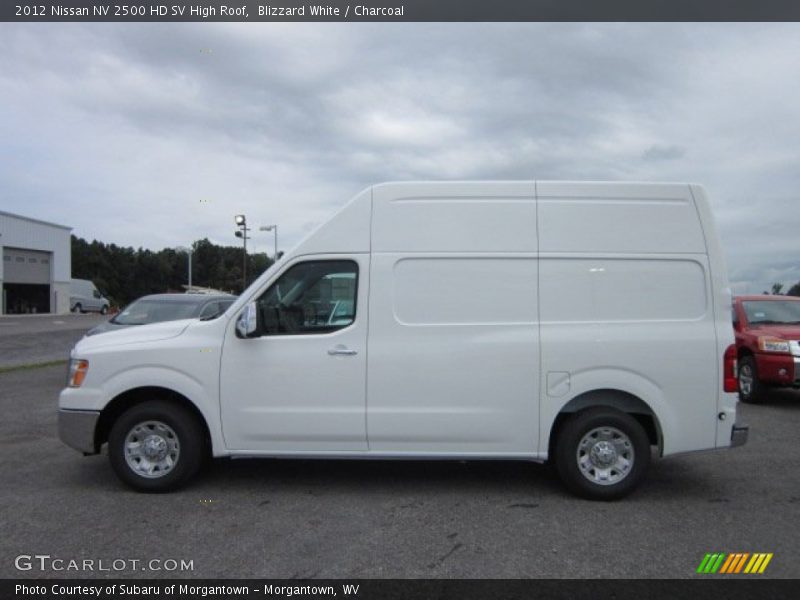  2012 NV 2500 HD SV High Roof Blizzard White