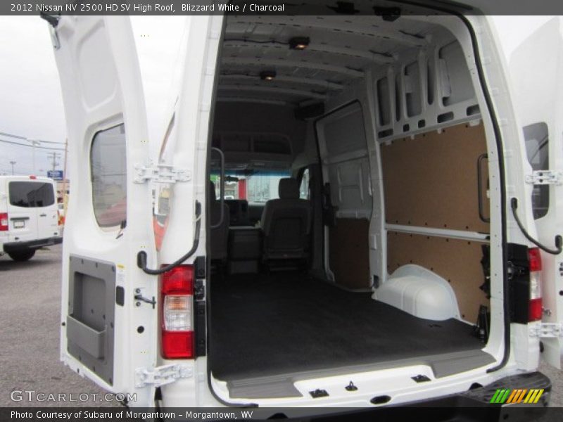 Blizzard White / Charcoal 2012 Nissan NV 2500 HD SV High Roof