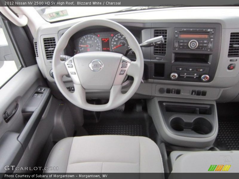 Dashboard of 2012 NV 2500 HD SV High Roof
