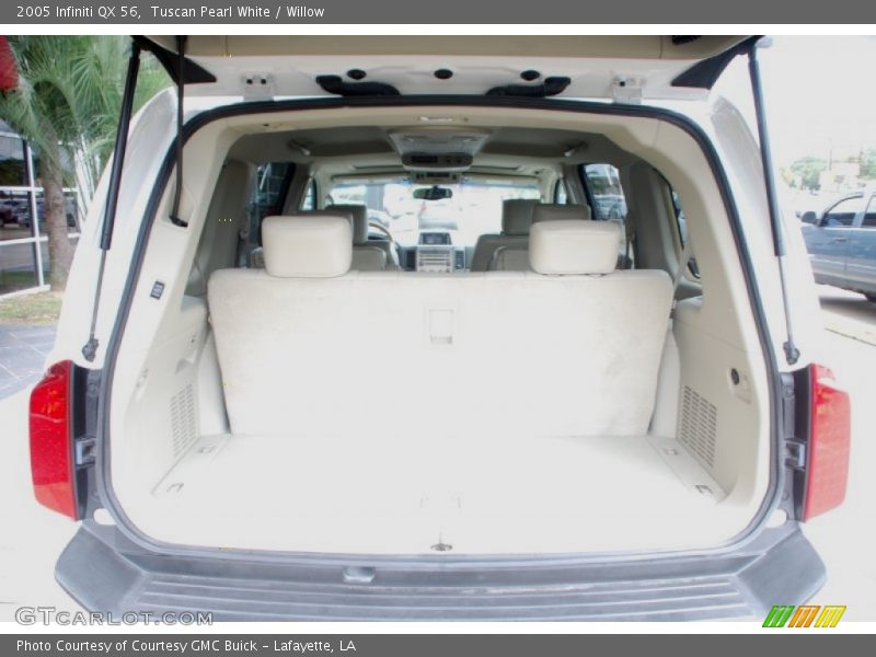 Tuscan Pearl White / Willow 2005 Infiniti QX 56