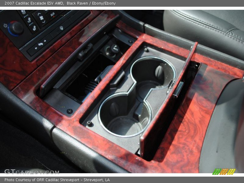 Black Raven / Ebony/Ebony 2007 Cadillac Escalade ESV AWD