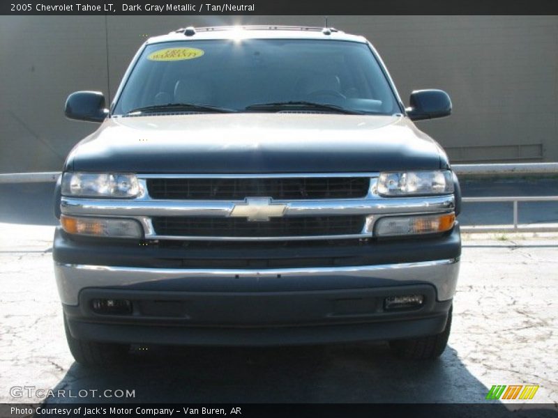 Dark Gray Metallic / Tan/Neutral 2005 Chevrolet Tahoe LT