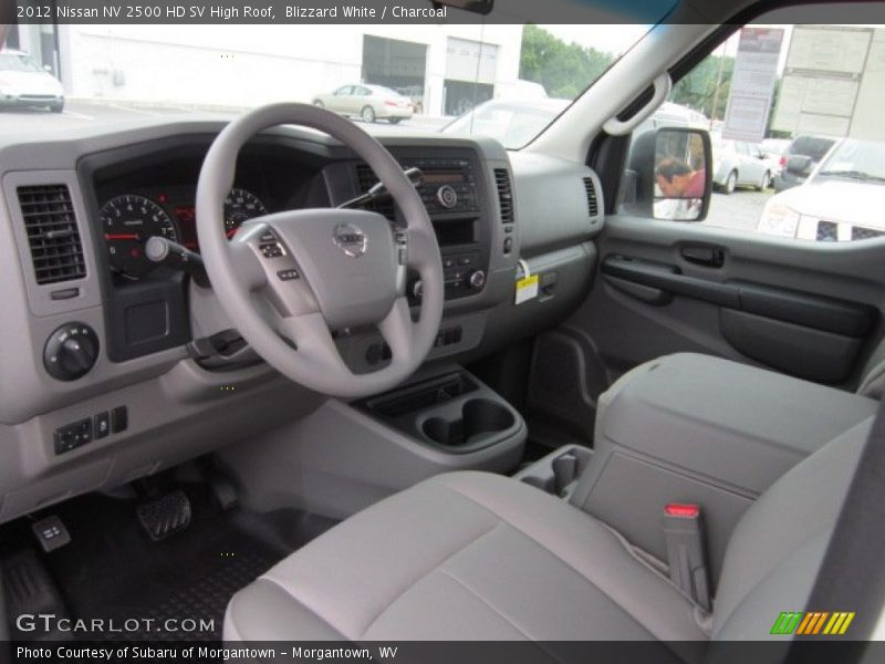  2012 NV 2500 HD SV High Roof Charcoal Interior