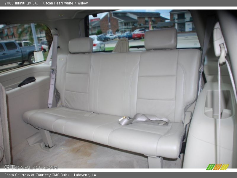 Tuscan Pearl White / Willow 2005 Infiniti QX 56