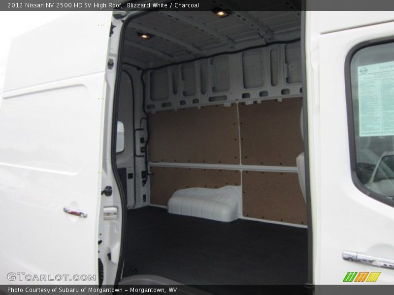 Blizzard White / Charcoal 2012 Nissan NV 2500 HD SV High Roof