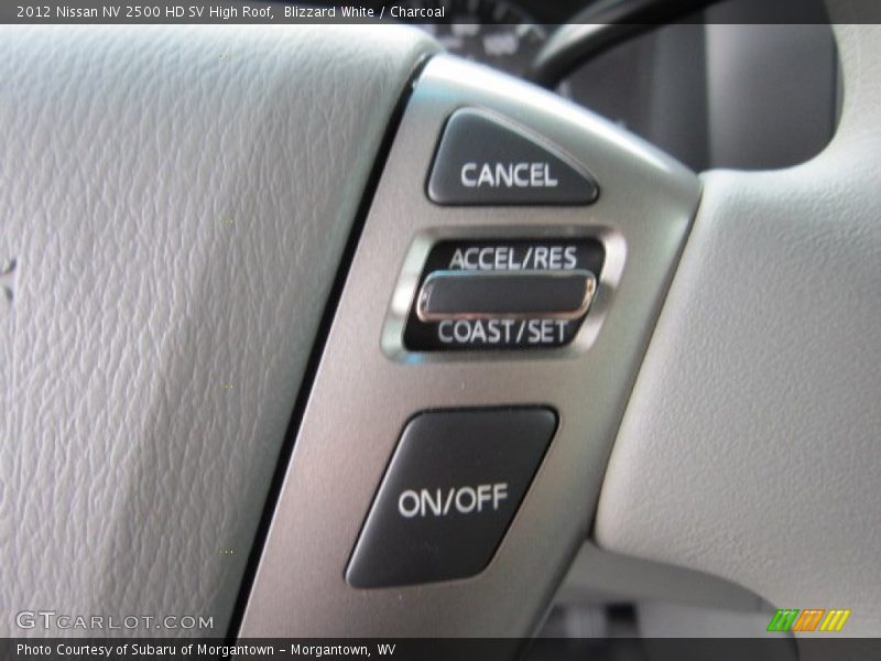 Blizzard White / Charcoal 2012 Nissan NV 2500 HD SV High Roof