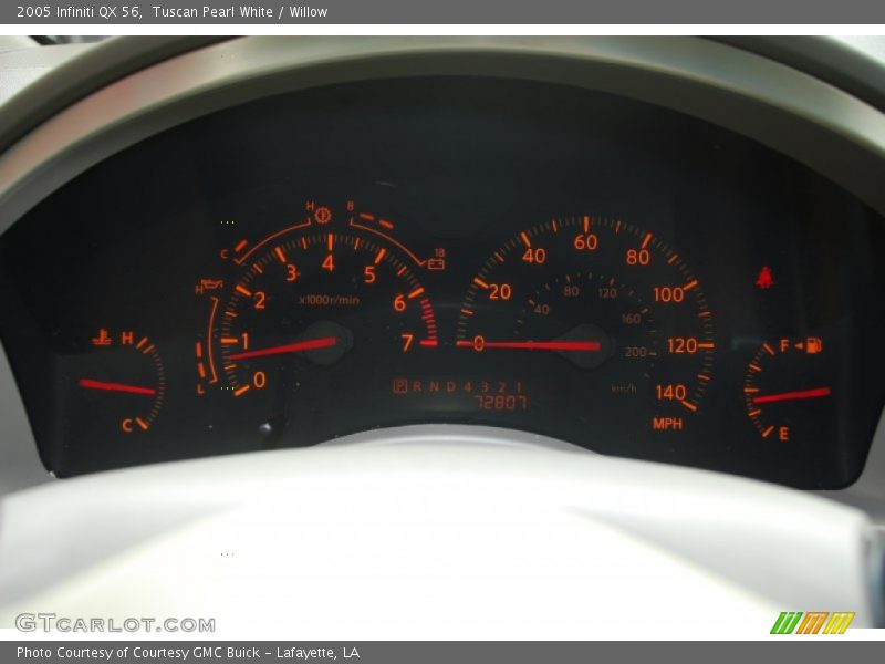  2005 QX 56 56 Gauges