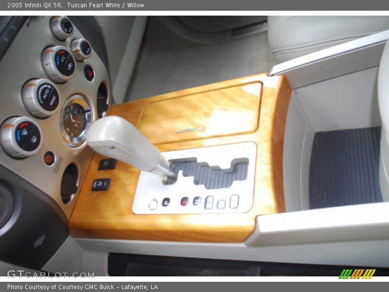 Tuscan Pearl White / Willow 2005 Infiniti QX 56