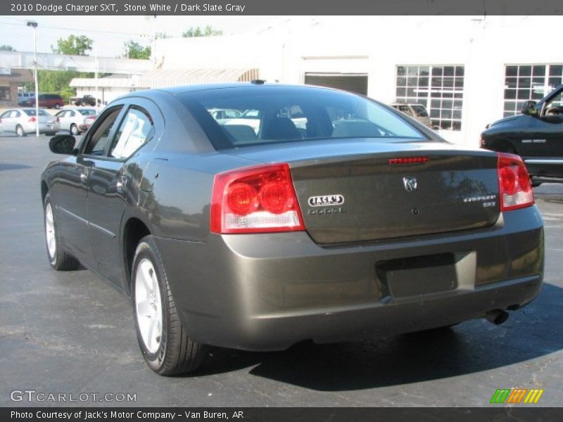 Stone White / Dark Slate Gray 2010 Dodge Charger SXT