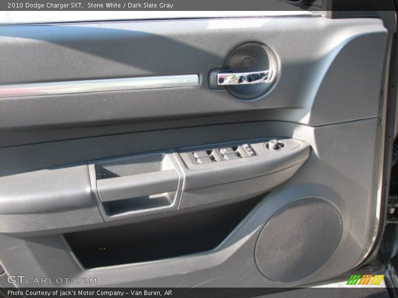 Stone White / Dark Slate Gray 2010 Dodge Charger SXT