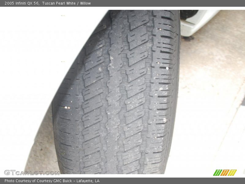 Tuscan Pearl White / Willow 2005 Infiniti QX 56