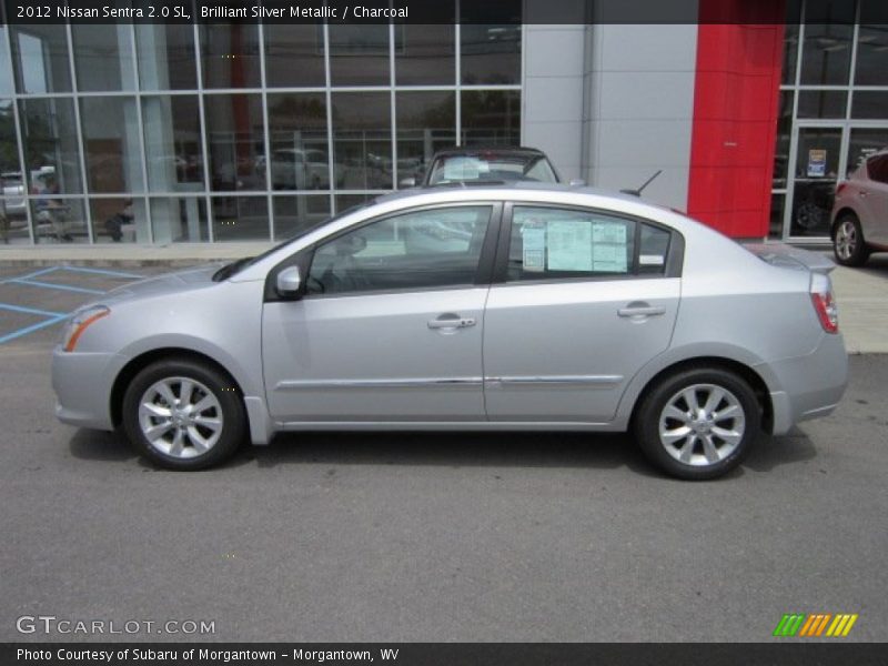  2012 Sentra 2.0 SL Brilliant Silver Metallic