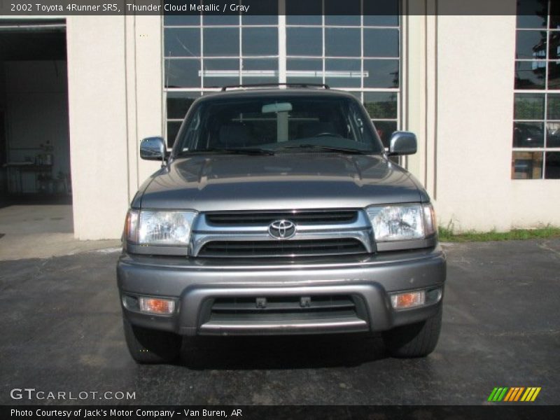 Thunder Cloud Metallic / Gray 2002 Toyota 4Runner SR5