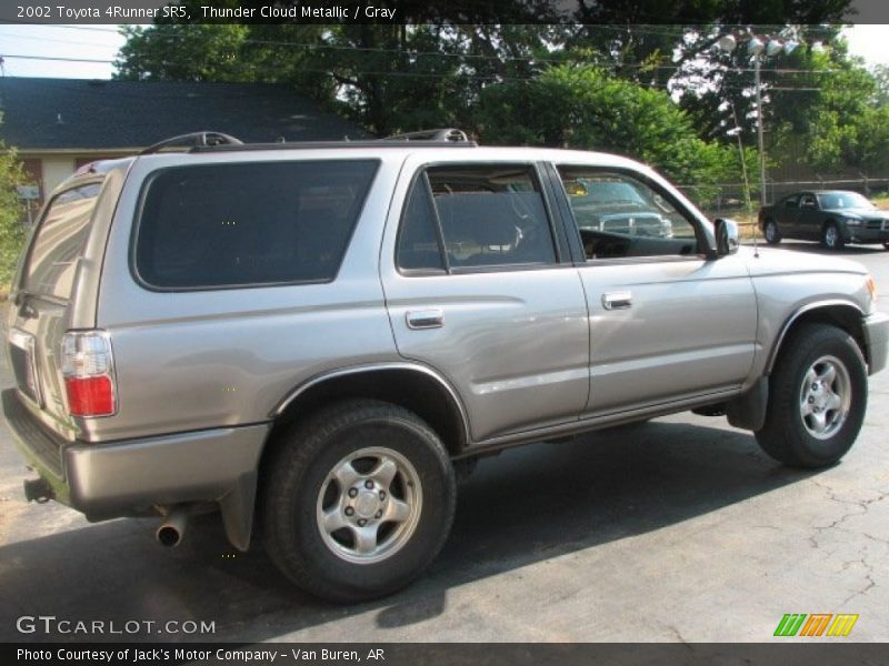 Thunder Cloud Metallic / Gray 2002 Toyota 4Runner SR5