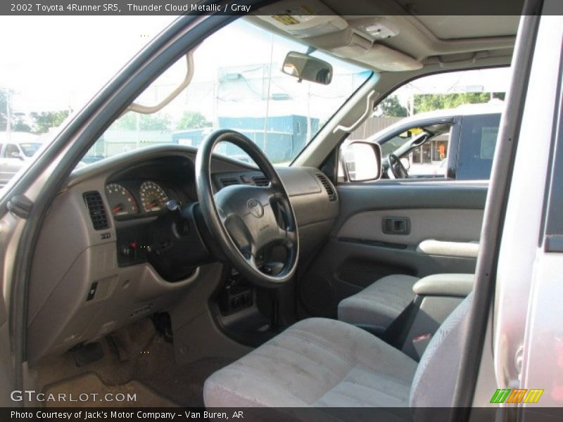 Thunder Cloud Metallic / Gray 2002 Toyota 4Runner SR5