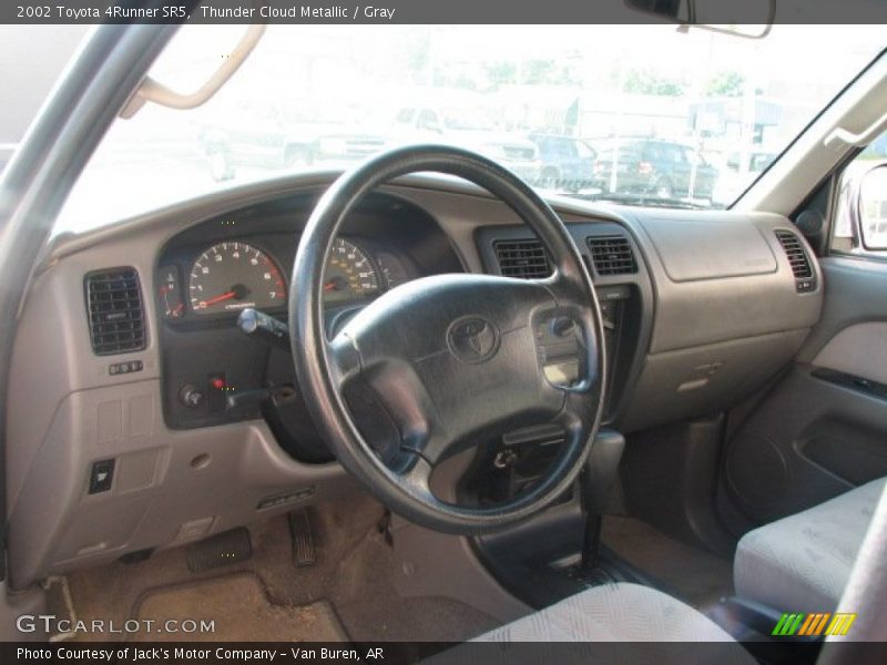 Thunder Cloud Metallic / Gray 2002 Toyota 4Runner SR5